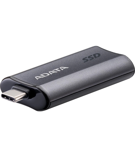 Внешний SSD ADATA SC750, 500Gb, USB 3.2 Gen 2 Type-C, R/W 1050/1000, черный