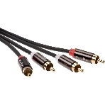 Кабель соединит 2xRCA (M) - 2xRCA (M),1.5m, TelecomPRO TAV7158M-1.5M, фото16