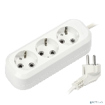 Удлинитель Smartbuy SBE-16-3-05-Z 3 гнезда 5 метра 16А/3,5кВт с заземлением ПВС 3х1 мм2, фото 1