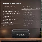 Колонка портативная Hyundai H-PS1029 черный 220W 4.1 BT 10м 4800mAh, фото14