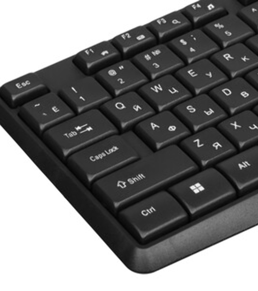 Клавиатура проводная SMARTBUY (SBK-220U-K) ONE 220 USB черная