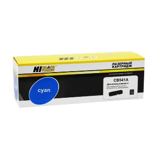 Расходные материалы Hi-Black CB541A/CE321A Картридж для CLJ CM1300/CM1312/CP1210/CP1525/CM1415, CB541A, C, (1400стр.) с чипом, New