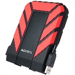 Внешний HDD 2.5' ADATA HD710P, 1TB, USB 3.2 Gen 1 Type-A, 5400 rpm, черный/красный, фото 1