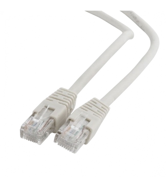 Патч-корд UTP Cablexpert PP6U-2M cat.6, 2м, литой, многожильный, серый