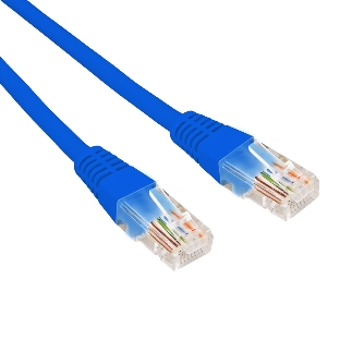 Патч-корд U/UTP Rexant cat.5e, RJ45-RJ45, 26AWG, ZH нг(А)-HF, синий, 2 м