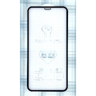 Защитное стекло 4D для Apple iPhone X черный