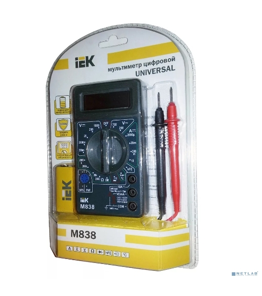 Мультиметр IEK Universal M838цифровой