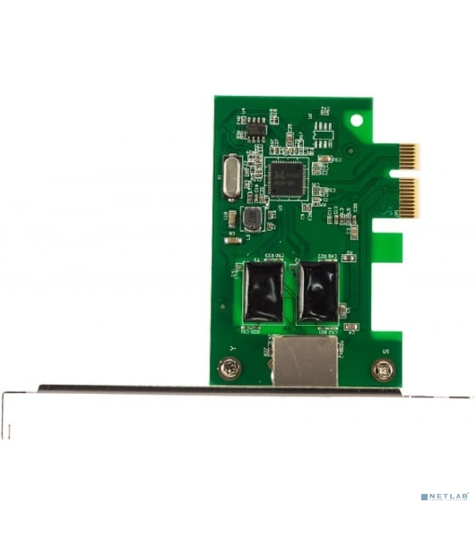 Сетевой адаптер Ethernet Gembird NIC-GX1 1000/100/10, PCI-express, чипсет RTL8111C