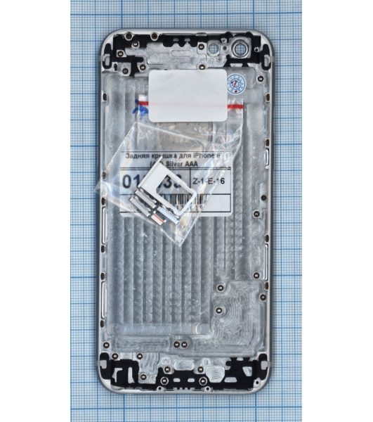 Задняя крышка для iPhone 6 (4.7) серебристый