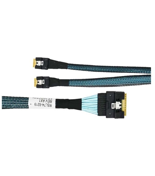 Кабель/SFF-8654 8i/SFF-8654 4i*2-0.8M