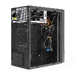 Компьютерный корпус Minitower ExeGate BAA-113U-UNS350 (mATX, БП UNS350 с вент. 12см, 2хUSB+1хUSB 3.0, аудио, черный), фото7