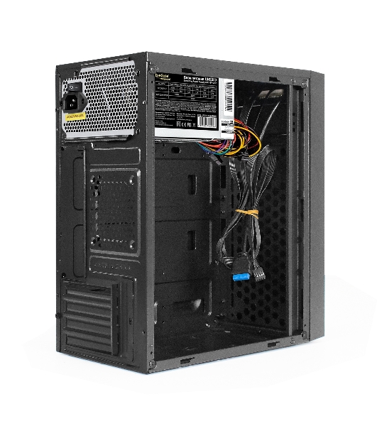 Компьютерный корпус Minitower ExeGate BAA-113U-UNS350 (mATX, БП UNS350 с вент. 12см, 2хUSB+1хUSB 3.0, аудио, черный)