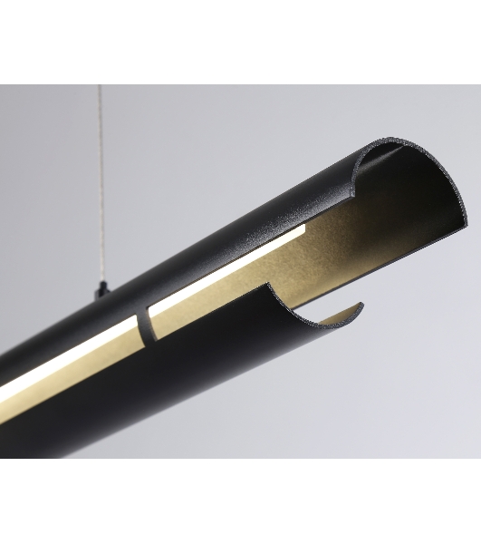 Светильник Ambrella light TN71337 BK черный LED 10W 4200K 945*60*1060