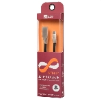 Кабель USB ACD-Infinity MicroUSB - USB-A TPE, 1.2м, черный, фото 1