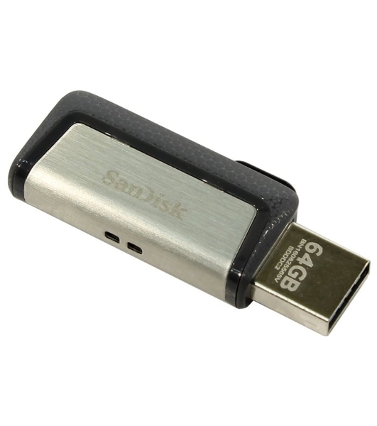 Флешка USB 64Gb SanDisk Ultra Dual Luxe, USB 3.1 - USB Type-C