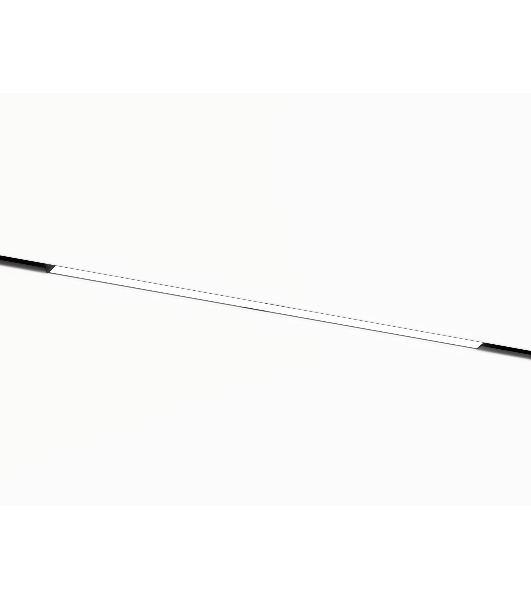 Трековый светильник GL2325 BK черный IP20 20W 3CCT 3000-6400K 48V 400*10*37