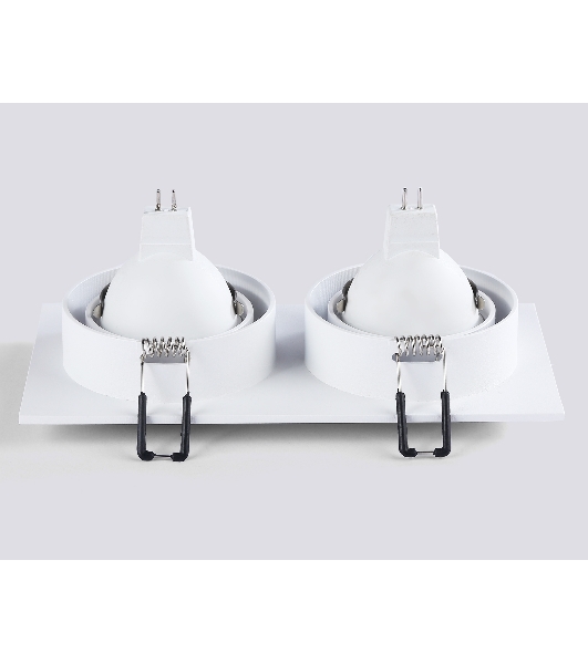 Светильник встраиваемый Ambrella light TN102731/2 WH белый GU5.3 175*92*23