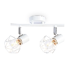 Светильник Ambrella light TR8628/2 WH/CH белый/хром E27*2 max 40W 260*91*175, фото 1