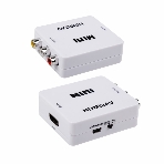 Конвертер Rexant HDMI на 3 RCA, пластик, белый, фото 1
