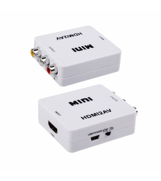 Конвертер Rexant HDMI на 3 RCA, пластик, белый