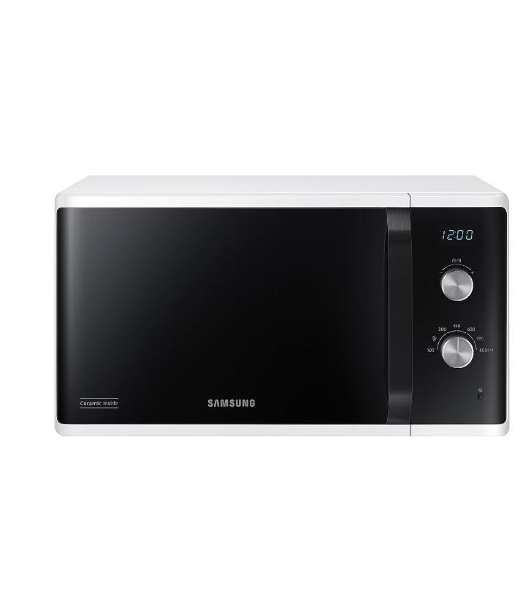 Микроволновая печь Samsung MS23K3614AW белый, 23 л, 800 Вт, переключатели - поворотный механизм
