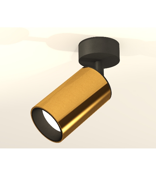 Светильник Ambrella Light XM6327020 PYG/SBK золото желтое полированное/черный песок MR16 GU5.3 (A2210, C6327, N6111)