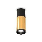 Светильник Ambrella Light XS6327040 PYG/SBK/PBK золото желтое полированное/черный песок/черный полированный MR16 GU5.3, фото 1