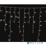 Гирлянда Neon-night Айсикл (бахрома) светодиодный, 1,8 х 0,5 м, белый провод, 230 В, диоды синие, 48 LED, фото6