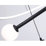 Светильник Ambrella light FL66303 BK черный 39W 3000K-6400K+G9 D500*1200 (ПДУ ИК), фото7