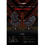 Кресло игровое Knight TITAN черный ромбик эко.кожа с подголов. крестовина металл, фото20