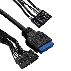 Компьютерный корпус Minitower ExeGate BAA-113U-AAA400 (mATX, БП AAA400 с вент. 8см, 2хUSB+1хUSB 3.0, аудио, черный), фото4