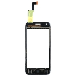 Сенсорное стекло (тачскрин) для Xiaomi Mi 1S, черное, фото3
