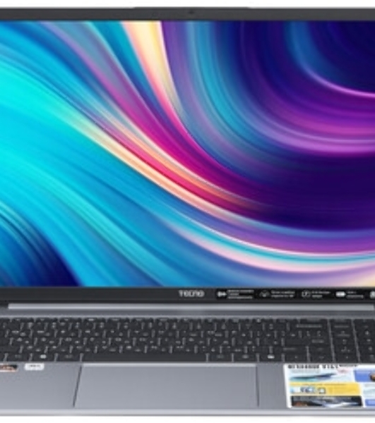 Ноутбук TECNO MegaBook K16SFA/16'/IPS/AMD Ryzen 7 7735HS/16Gb/512Gb SSD/AMD Radeon 680M/Windows 11 Home/серый/1.76kg