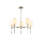 Люстра Ambrella light LH72371/5 DBS/WH темная латунь/белый E14/5 max 40W D680*720, фото7