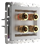 Акустическая розетка (серебряный), фото6