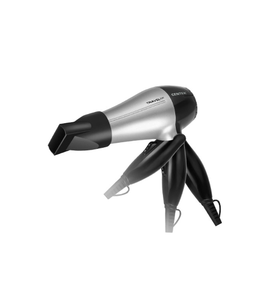 Фен Centek CT-2258 серебристый/черный, 850 Вт, компактный