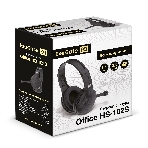 Гарнитура ExeGate Office HS-102S чёрный, проводная, 3.5 мм, накладные, регулятор громкости, фото7