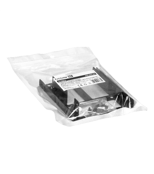 Салазки (переходник) ExeGate EX292544RUS HD-22T3M металлические для установки 2xHDD/SSD 2.5' в отсек 3.5'