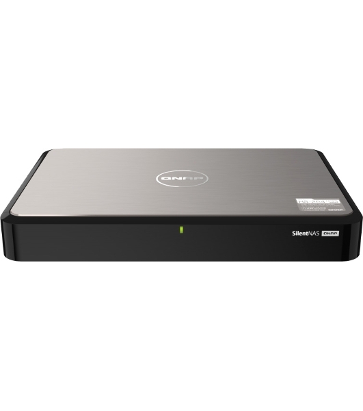 Сетевое хранилище SMB QNAP HS-264-8G Silent NAS 2 HDD trays, 4-core Intel Celeron N5105 2.0 GHz up to 2.9 GHz, 8 Gb RAM, 2x2.5 Gigabit Ethernet, 2 xUSB 3.2 Gen 2 (10Gbps), 2xHDMI.