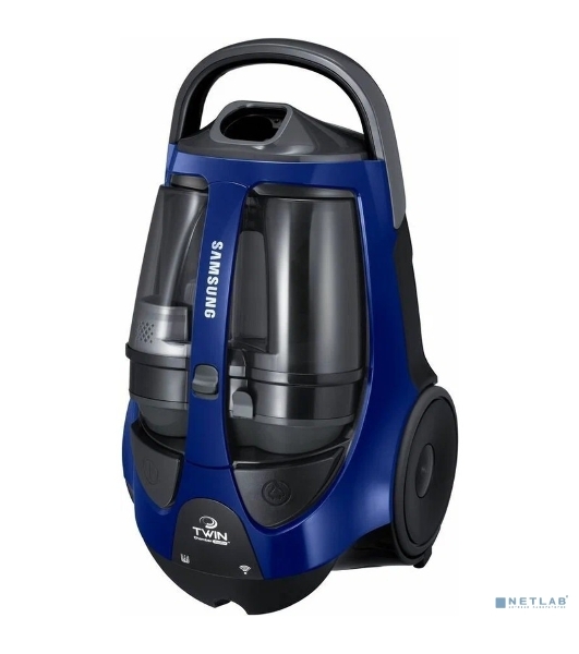 Пылесос Samsung VCC885BH36/XEV синий/черный, 430/2200 Вт, уборка сухая, пылесборник контейнер 2 л