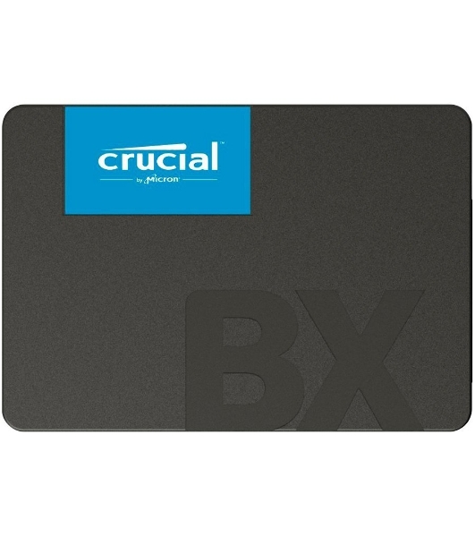 Накопитель SSD Crucial BX500, 500Gb, 2.5', SATA III, R/W 550/500