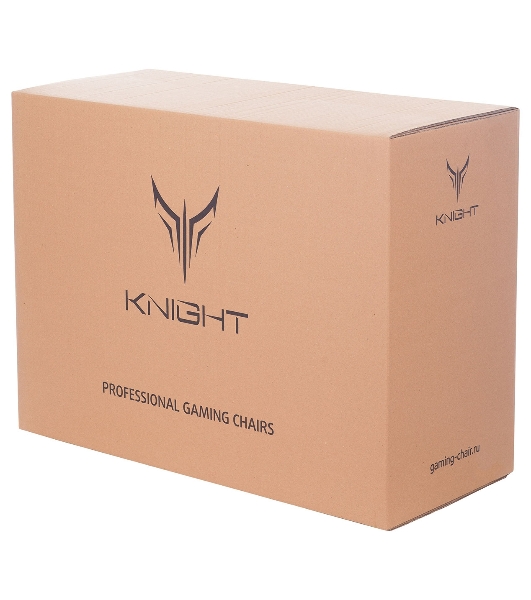 Кресло игровое Knight TITAN черный ромбик эко.кожа с подголов. крестовина металл