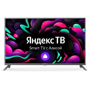 Телевизор Starwind 43' SW-LED43UG400 стальной LED UHD 60Hz Яндекс ТВ