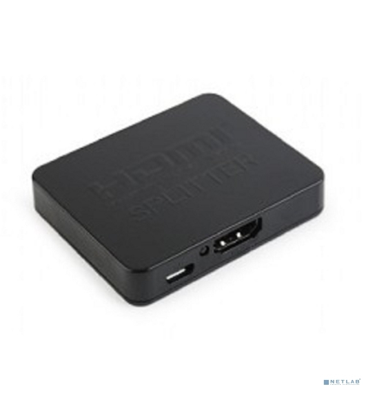 Разветвитель HDMI Cablexpert DSP-2PH4-03, HD19F/2x19F, 1 компьютер => 2 монитора, Full-HD, 3D, 1.4v