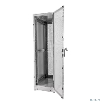 Шкаф серверный напольный 48U (600 1000) дверь перфорированная, задние двойные перфорированные, фото9