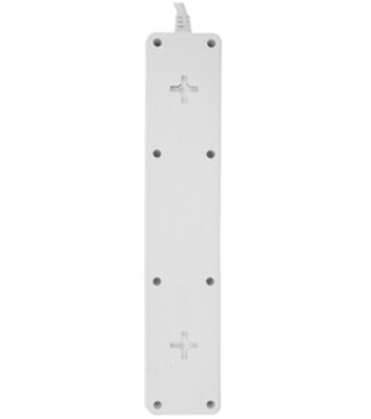 Сетевой фильтр Smartbuy SBSP-30-W One, 10А, 2 200 Вт, 5 розеток, длина 3,0 м, белый (SBSP-30-W)/45