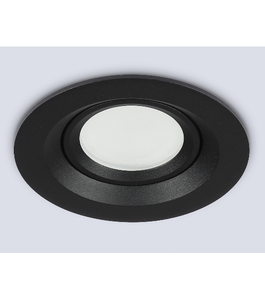 Светильник Ambrella light TN1142 BK черный IP44 GU5.3 D95*38