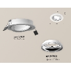 Комплект встраиваемого поворотного светильника Ambrella light XC7651002 SWH/PSL белый песок/серебро полированное MR16 GU5.3 (C7651, N7022), фото 1