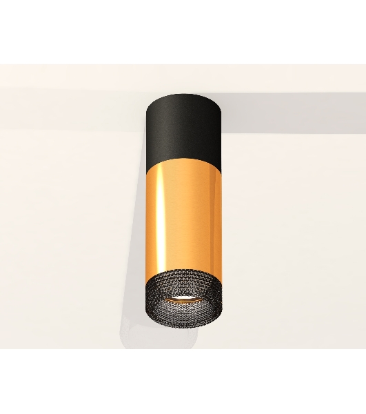 Светильник Ambrella Light XS6327041 PYG/SBK/BK золото желтое полированное/черный песок/тонированный MR16 GU5.3