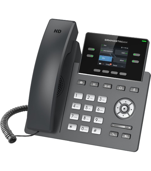 Телефон IP Grandstream GRP-2612 черный